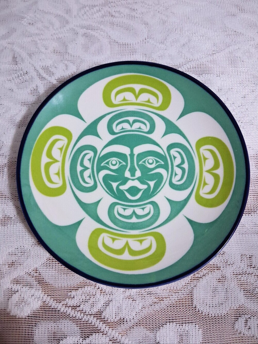 Native Home Moon Mug and Saucer Pacific Northwest Artist Simone Diamond - Picture 5 of 14